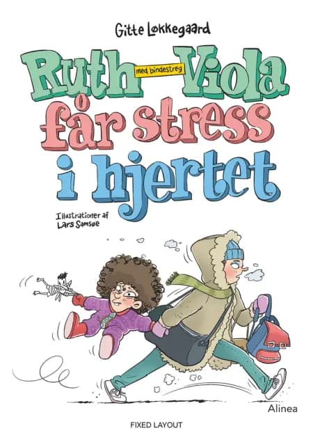 Ruth-Viola med bindestreg får stress i hjertet af Gitte Løkkegaard