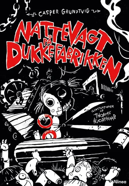 Nattevagt på dukkefabrikken, Vælg selv handlingen, Rød læseklub af Casper Grundtvig