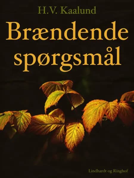 Brændende spørgsmål af H.v. Kaalund