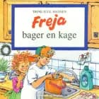 Freja bager en kage af Trine Juul Hansen
