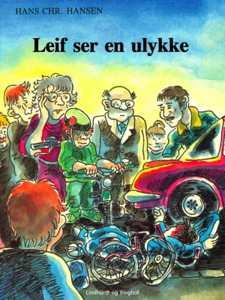 Leif ser en ulykke af Hans Christian Hansen