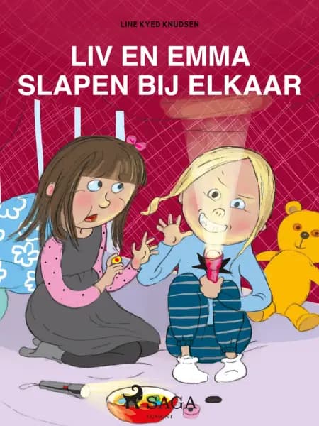 Liv en Emma: Liv en Emma slapen bij elkaar af Line Kyed Knudsen