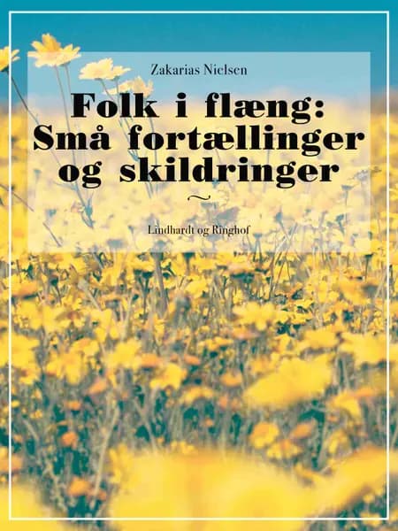 Folk i flæng: Små fortællinger og skildringer af Zakarias Nielsen
