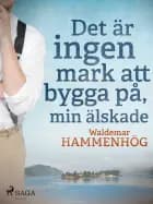 Det är ingen mark att bygga på, min älskade af Waldemar Hammenhög