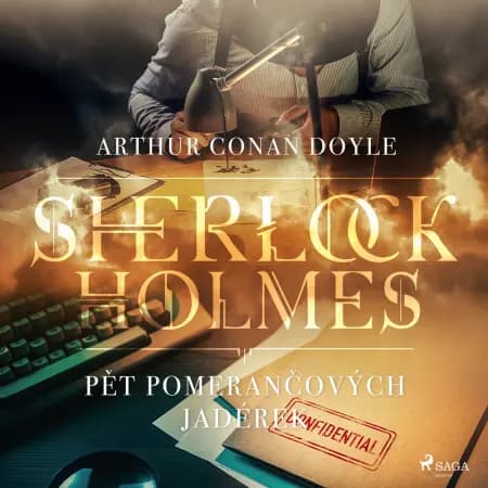 Pět pomerančových jadérek af Arthur Conan Doyle