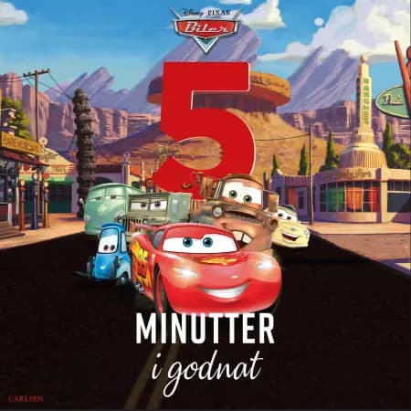 Fem minutter i godnat - Biler af Disney