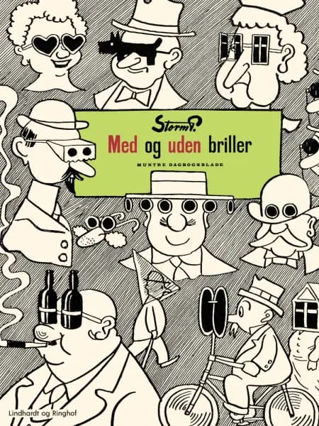 Med og uden briller af Storm P