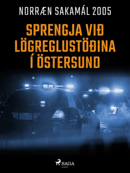 Sprengja við lögreglustöðina í Östersund af Ýmsir