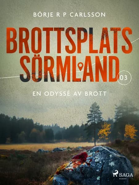 Brottsplats Sörmland. 3, En odyssé av brott af Börje R P Carlsson
