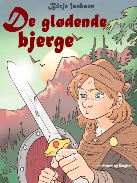 De glødende bjerge af Börje Isakson