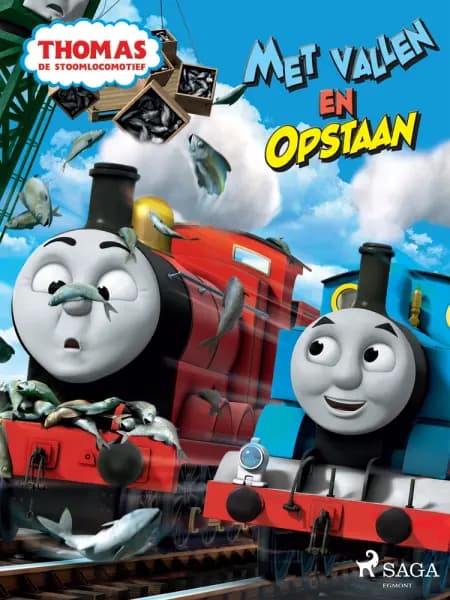 Thomas de Stoomlocomotief - Met vallen en opstaan af Mattel