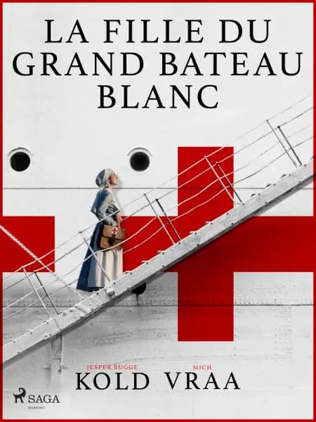 La fille du grand bateau blanc af Mich Vraa