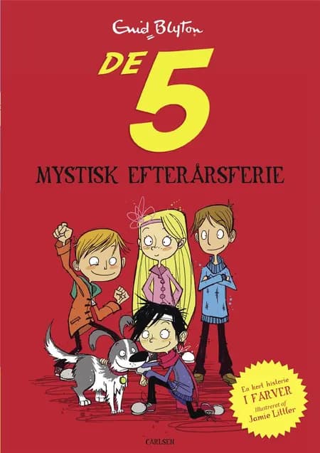De 5 - Mystisk efterårsferie (illustreret) af Enid Blyton