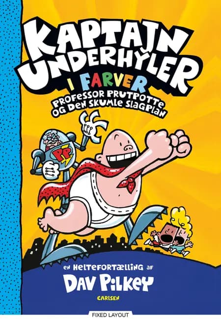 Professor Prutpotte og den skumle slagplan af Dav Pilkey
