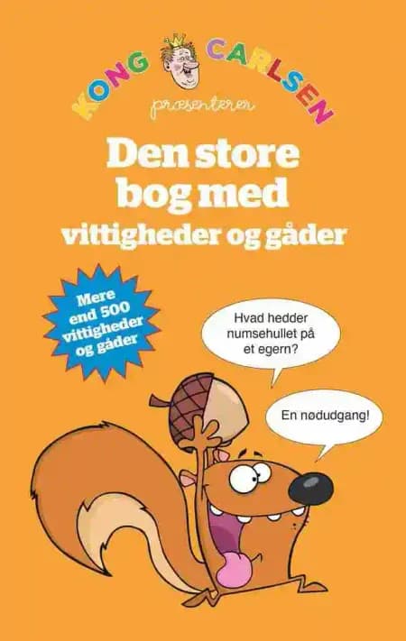Kong Carlsen - Den store bog med vittigheder og gåder af Kong Carlsen