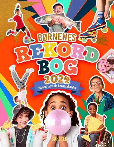 Børnenes rekordbog 2024 af Mikael Brøgger