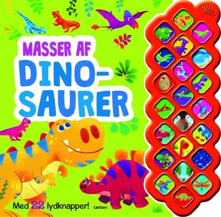 Masser af dinosaurer - med 22 lydknapper af undefined