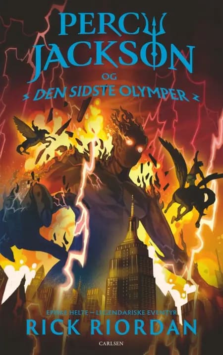 Percy Jackson (5) - Percy Jackson og den sidste olymper af Rick Riordan