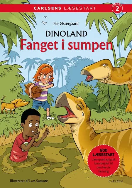 Carlsens Læsestart: Dinoland: Fanget i sumpen af Per Østergaard