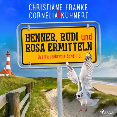 Henner, Rudi und Rosa ermitteln: Ostfriesenkrimis Band 1-5 af Christiane Franke