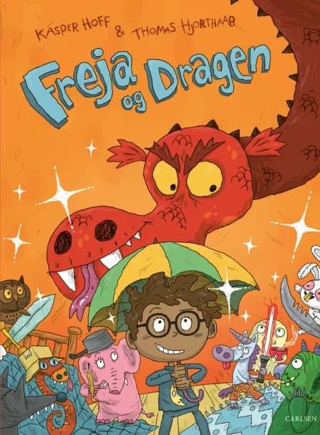 Freja og dragen af Kasper Hoff