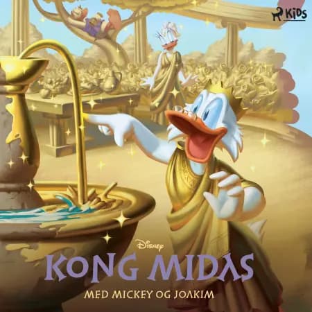 Kong Midas med Mickey og Joakim af Disney
