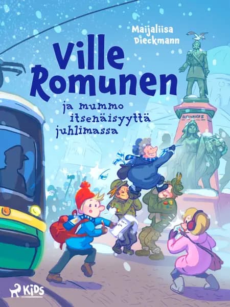 Ville Romunen ja mummo itsenäisyyttä juhlimassa af Maijaliisa Dieckmann