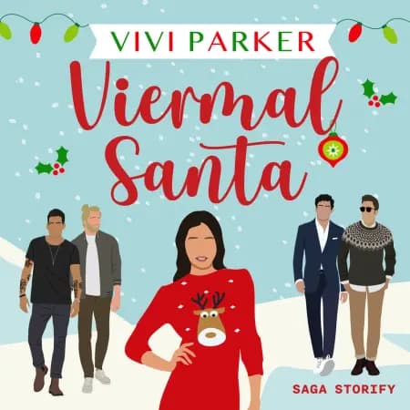 Viermal Santa af Vivi Parker