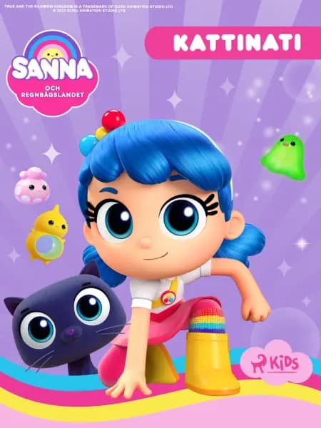 Sanna och Regnbågslandet - Kattinati af Guru Studio