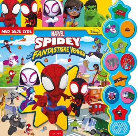 Spidey og hans fantastiske venner - Med 10 seje lyde af Marvel