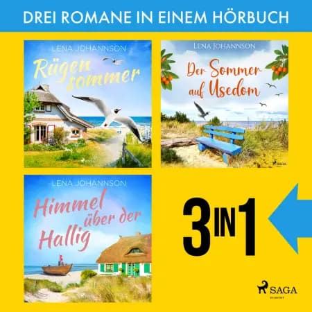 Rügensommer, Der Sommer auf Usedom & Himmel über der Hallig af Lena Johannson