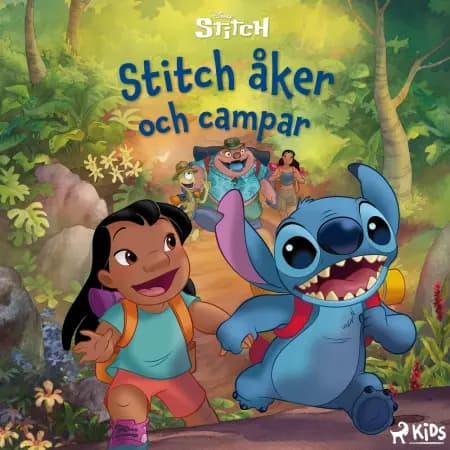 Stitch åker och campar af Disney