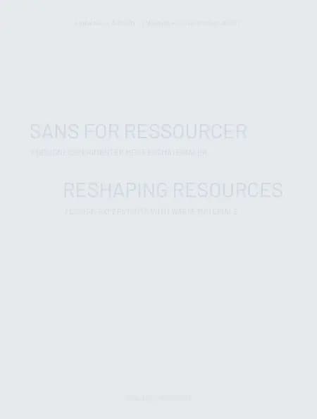 Sans for ressourcer af Signe Wulff