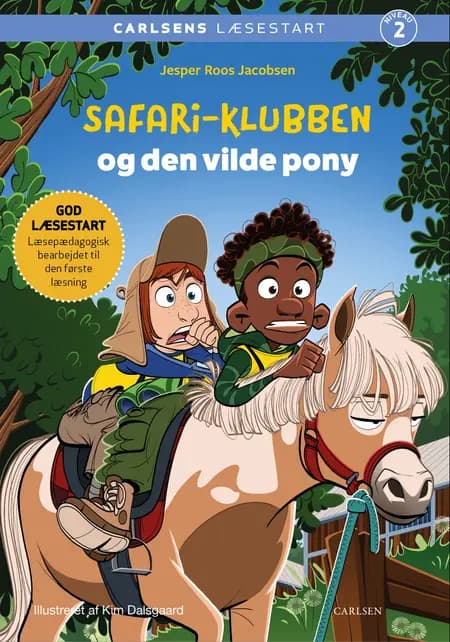 Carlsens Læsestart: Safari-klubben og den vilde pony af Jesper Roos Jacobsen