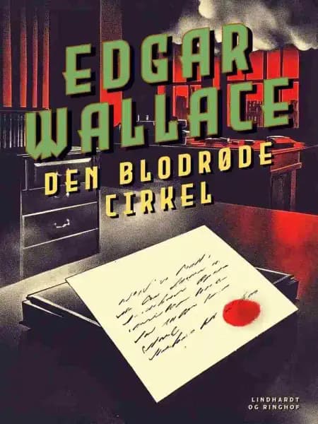 Den blodrøde cirkel af Edgar Wallace