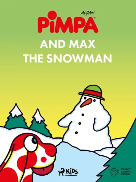 Pimpa and Max the snowman af Altan