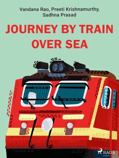 Journey by train over sea af Sadhna Prasad
