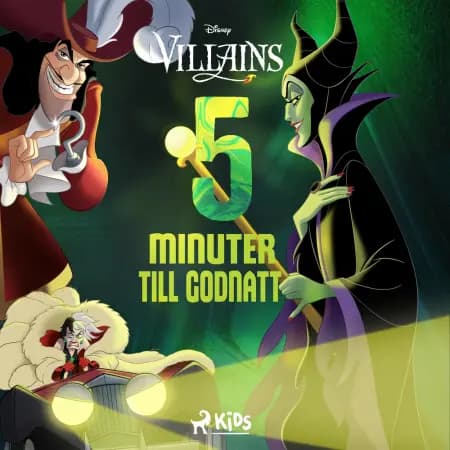 Fem minuter till godnatt - Disney Villains af Disney