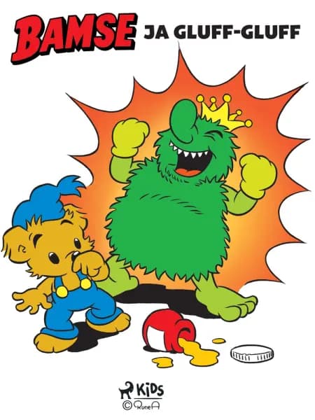 Bamse ja Gluff-Gluff af Lisbeth Wremby
