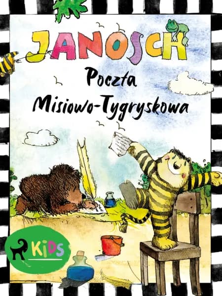 Miś i Tygrysek. Poczta Misiowo-Tygryskowa af Janosch
