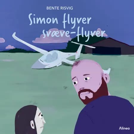 Simon flyver svæveflyver af Bente Risvig