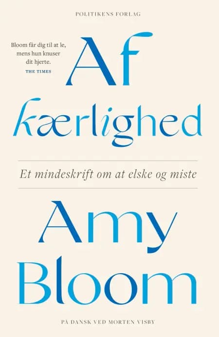 Af kærlighed af Amy Bloom
