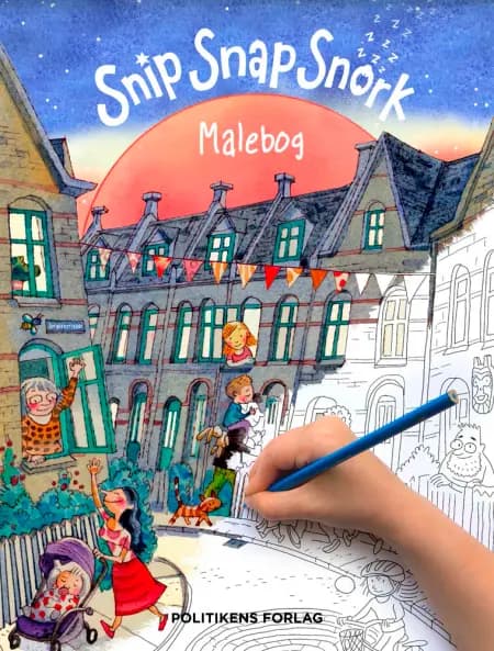 Snip Snap Snork Malebogen af Emilie Bruhn