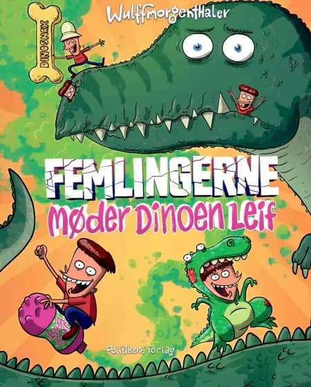 Femlingerne - møder dinoen Leif af Anders Morgenthaler