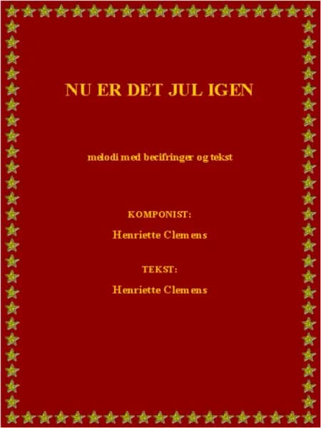 NU ER DET JUL IGEN af Henriette Clemens