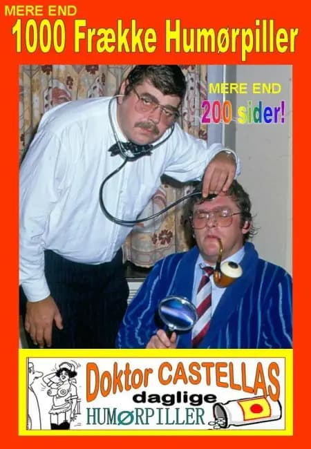 1000 Frække Humørpiller af Bjarne Castella