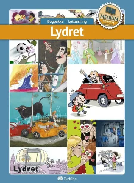 Lydret 0123 (MEDIUM 20 bøger) af letlæsning