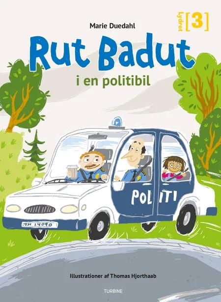 Rut Badut i en politibil af Marie Duedahl