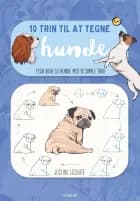 10 trin til at tegne hunde af Justine Lecouffe