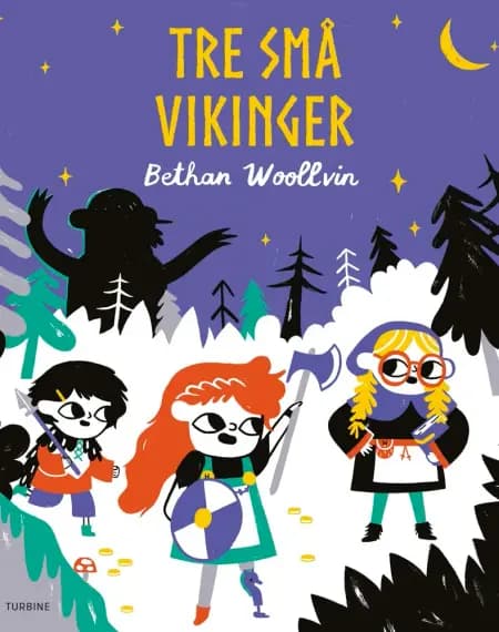 Tre små vikinger af Bethan Woollvin